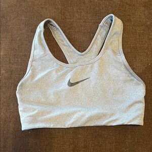 Nike Women's Light Gray Sports Bra